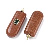 Synthetic Goldstone Pendants KK-C251-01H-02-2