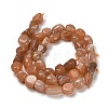 Natural Peach Moonstone Beads Strands G-P497-01E-69B-3