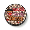 Coffee Theme Silicone Beads SL-CBACE28-01I-1
