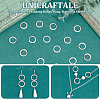 Unicraftale 304 Stainless Steel Linking Rings STAS-UN0008-59P-5
