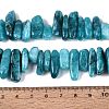 Dyed Natural Quartz Beads Strands G-Q606-24A-03-4