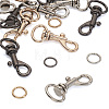  15Pcs 6 Colors Alloy Swivel Snap Hook Clasps FIND-TA0003-79-9