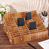48-Grid Wooden Cell Phone Storage Box AJEW-WH0258-839A-5