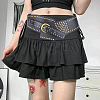 Retro Antique Bronze Alloy Rivets PU Leather Whide Waist Belts for Women AJEW-WH20098-075A-7