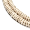 Natural Fossil Beads Strands G-Q159-B34-01-4
