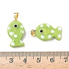 Handmade Lampwork Pendants LAMP-G168-04F-3