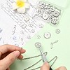 45Pcs 15 Styles 304 Stainless Steel Pendants STAS-CJ0003-68-5