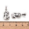 925 Sterling Silver Religion Pendants STER-N016-131AS-3