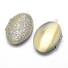 Brass Locket Pendants X-KK-F717-28AB-NR-2