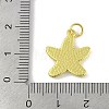 Brass Enamel Pendants KK-B114-01G-3