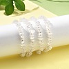 Natural Moonstone Beads Bracelets for Women BJEW-H623-02S-07-3