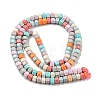 Natural Agate Beads Strands G-C139-B06-01-3