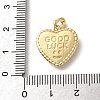 Brass Enamel Pendants LS-KK-P320-09D-G-3