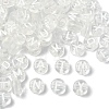 150Pcs Transparent Acrylic Beads TACR-YW0002-32B-1
