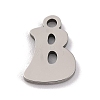 Non-Tarnish 201 Stainless Steel Charms STAS-U016-01P-B-1