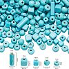 10 Strands 5 Style Synthetic Turquoise Beads G-OC0002-15-2