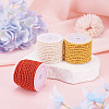 3 Rolls 3 Colors Round Polyester Cord OCOR-TA0003-88A-5