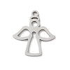 201 Stainless Steel Pendants STAS-S157-01F-P-1