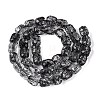 Transparent Crackle Glass Beads Strands GLAA-Q108-04A-01-2