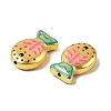 Baking Paint Glass Enamel Beads GLAA-B035-01D-3