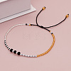 Bohemian Style Glass Seed Braided Bead Stretch for Women JC7299-1