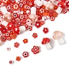 156Pcs 11 Styles Handmade Millefiori Glass Bead Strands LAMP-FS0001-29-3