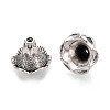 Tibetan Style Alloy Bead Caps TIBEB-T004-16AS-2