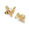 Brass Micro Pave Cubic Zirconia Pendants KK-F924-02G-01-2
