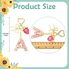 Alloy & Resin Pendant Decorations HJEW-YW00401-01-3