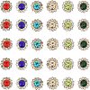 600Pcs 6 Colors Sew on Rhinestone RGLA-FH0001-02-1