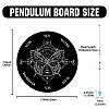 1Pc Chakra Gemstones Dowsing Pendulum Pendants FIND-CN0001-15L-2
