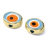 Handmade Evil Eye Lampwork Beads LAMP-D006-08G-3