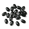 Synthetic Black Stone Cabochons G-A094-01A-38-1