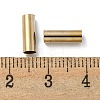 Brass Tube Beads KK-Z045-04A-KCG-3