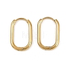 304 Stainless Steel Oval Hoop Earrings X-EJEW-K268-36G-4
