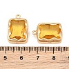 Brass Glass Pendants GL-CBABDD8-16G-07-3