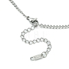 304 Stainless Steel Curb Chain Necklace for Men Women NJEW-YW0001-14-2