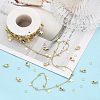 DIY Star Beaded Satellite Chains Bracelet Necklace Making Kit DIY-CA0005-09-4