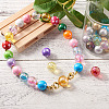 Craftdady 70Pcs 7 Style AB-Color Plated & Bubblegum & Solid Color & Spray Painted Transparent Acrylic Beads MACR-CD0001-03-11