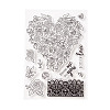 Clear Silicone Stamps and Carbon Steel Cutting Dies Set DIY-F105-03-2