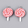 Handmade Polymer Clay Pendants CLAY-N013-30A-01-1