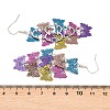 430 Stainless Steel Dangle Earrings EJEW-B157-01D-5