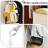 6Pcs Alloy & Glass Pendant Decorations HJEW-YW00328-01-6