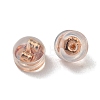 Rack Plating Brass Ear Nuts FIND-G036-04RG-2