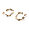 Ion Plating(IP) 304 Stainless Steel Stud Earrings for Women EJEW-G346-01G-2