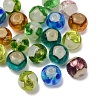 Handmade Foil Glass Beads LAMP-K048-05B-1
