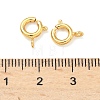 Brass Spring Ring Clasps KK-H532-24B-G-3