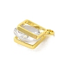 Real 18K Gold Plated Rack Plating Brass Micro Pave Cubic Zirconia Pendants Charms KK-S396-05C-2