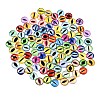 Printed Transparent Glass Cabochons GL-CBAA22A-11-3