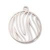 304 Stainless Steel Pendants STAS-B083-23P-1